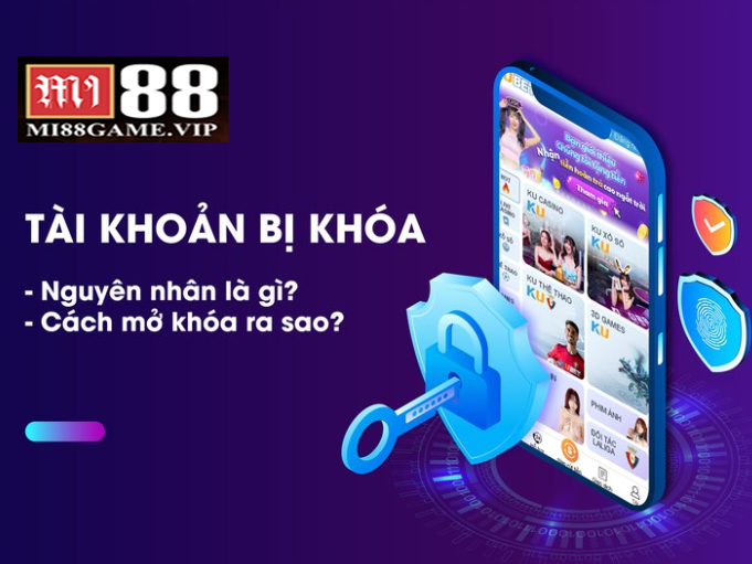 Tài khoản bị khoá mi88