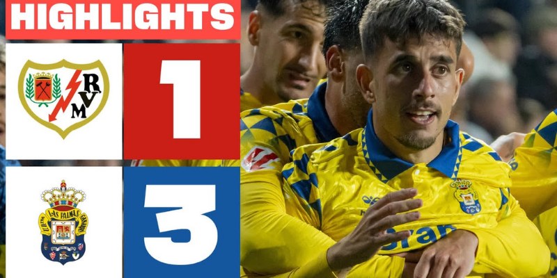 Las Palmas vs Rayo Vallecano